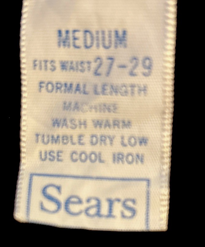 Sears Half Slip Size Medium Black Silky Lace Trim Vintage 40” Long Formal Length