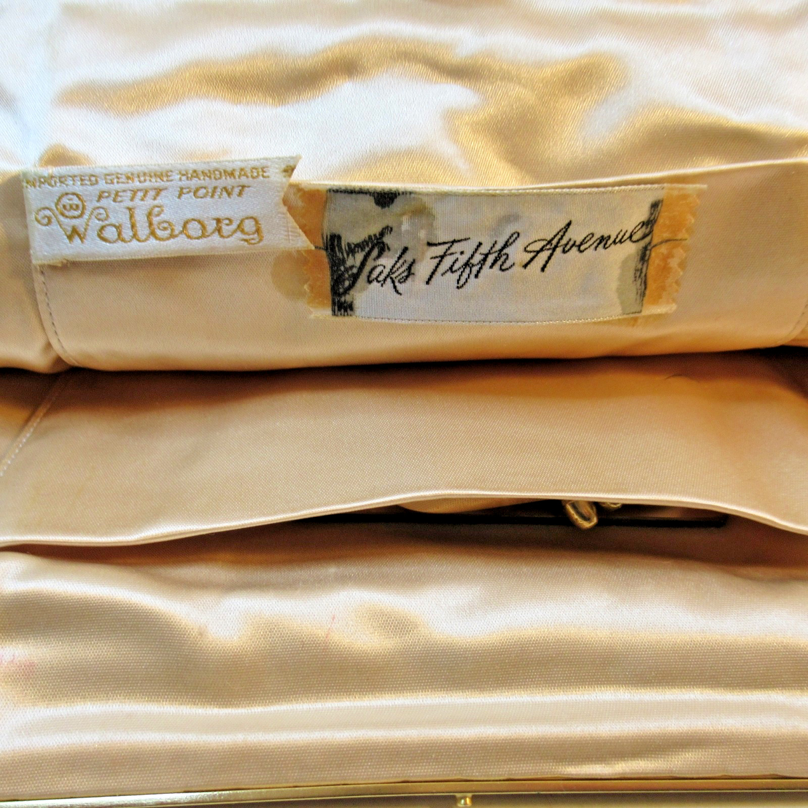 Vintage Petit Point Purse Scenic Walborg Saks 5th Avenue – SELLER PAYS US TARIFF