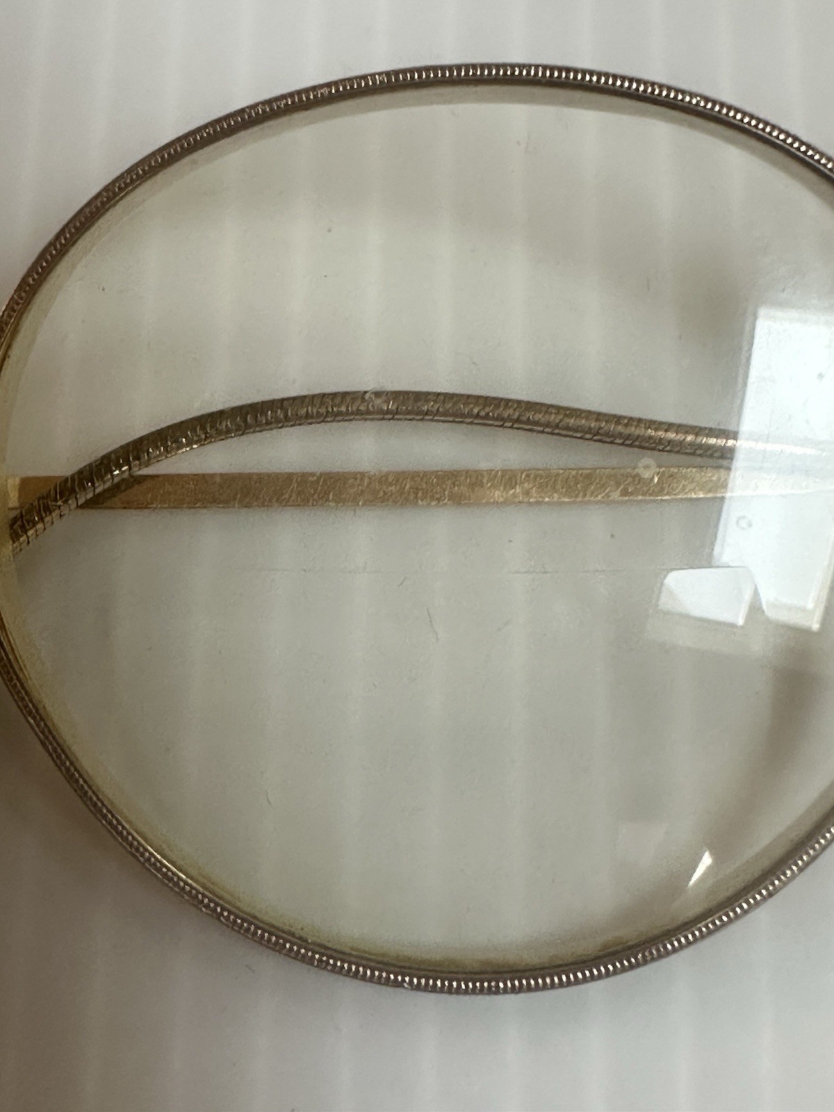 ANTQ WAHL ROUND BIFOCALS EYEGLASSES 1/10-12K GOLD FILLED 120MM IN ORIGINAL BOX