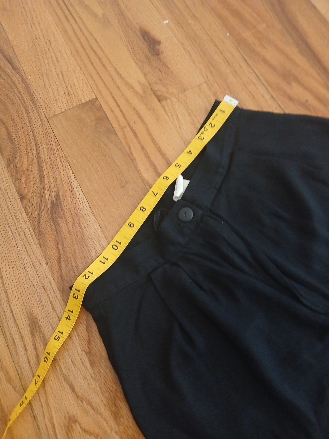 VTG Black 80s/90s Super High Waist Pleated Pants Made In USA Small