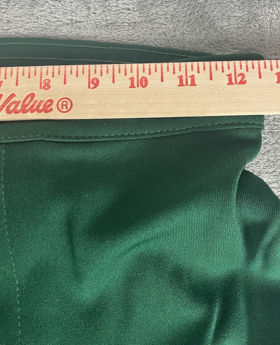 Vintage 70s Women’s Flowy High Waisted Paints Fran Keene Size 8 Green