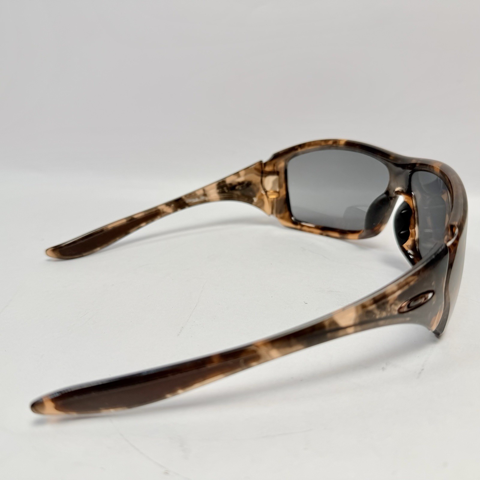 Oakley Forsake Tortoise Wrap Sunglasses USA Made One Piece Lens