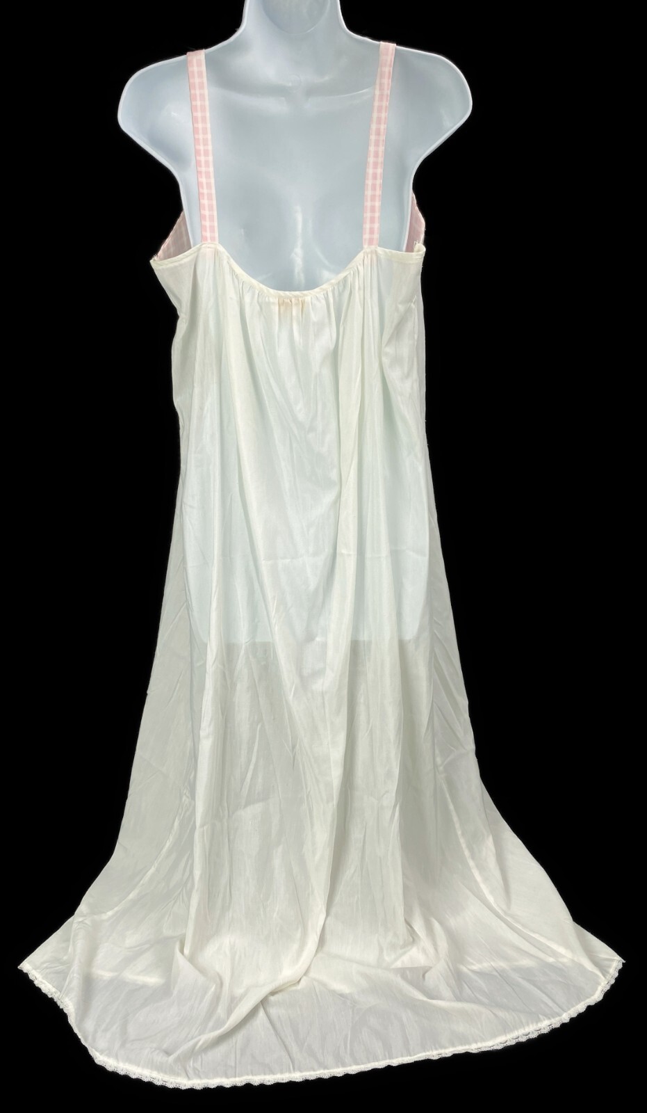 Medium Flo Weinberg Long Nightgown Sleep Dress Gown Vintage Polyester Blend