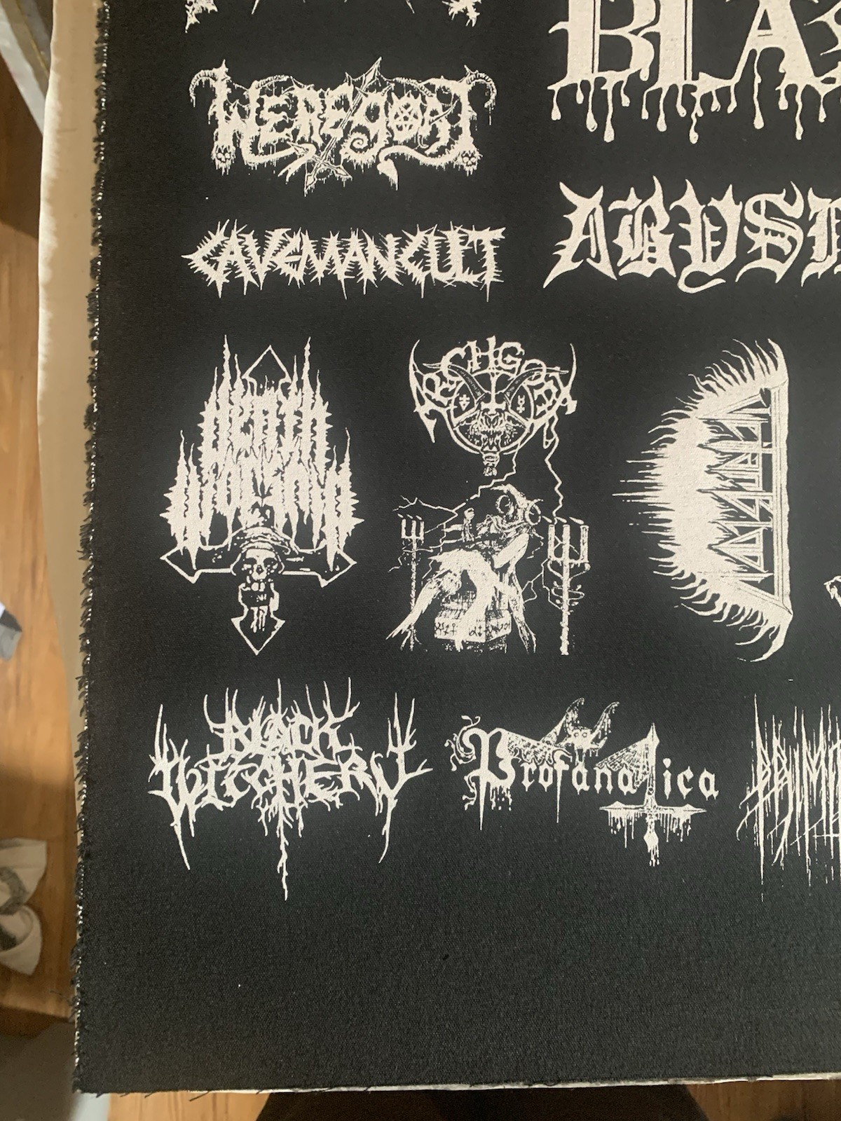 Beastial War Metal Patches Sheet