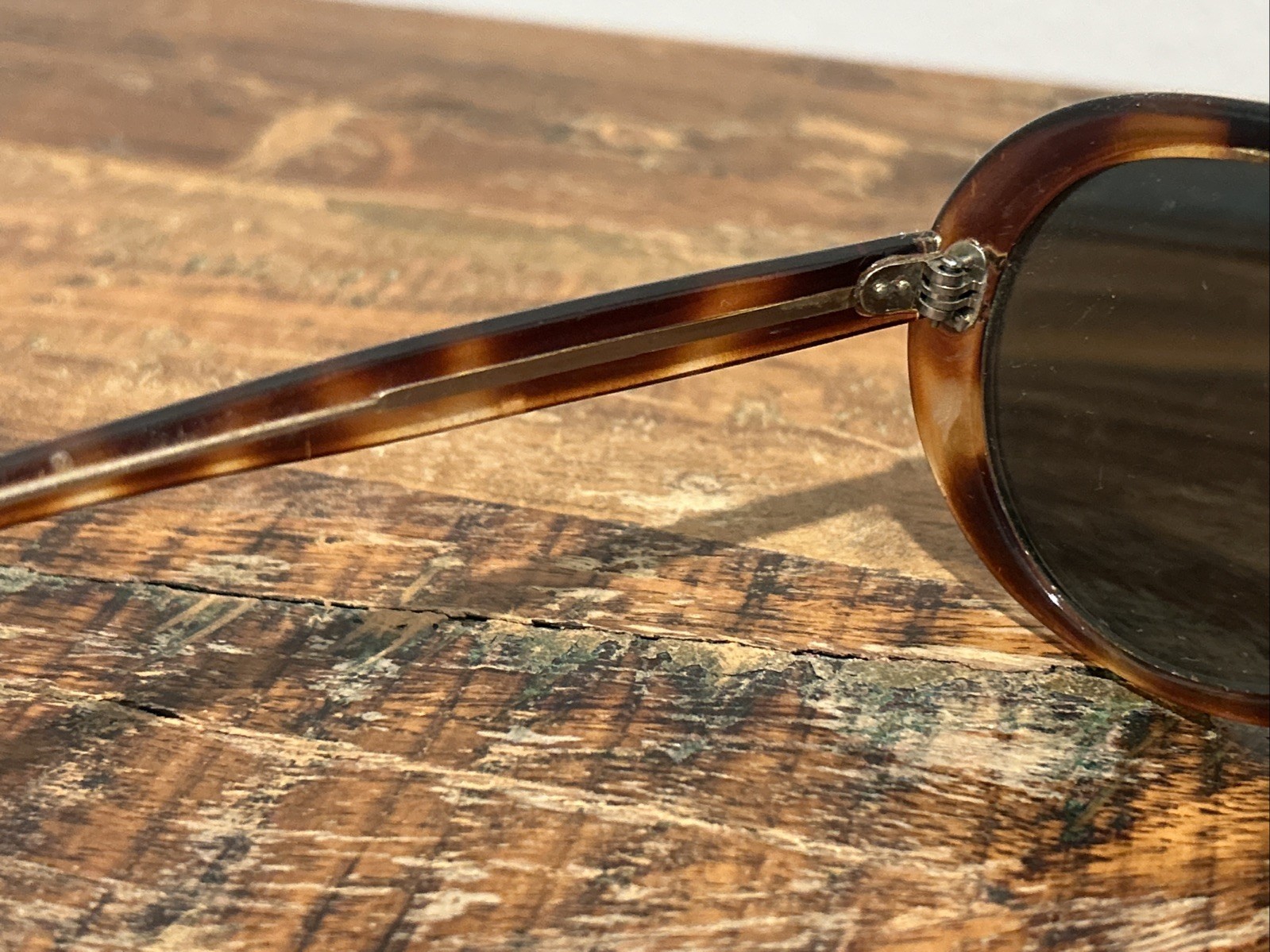 Vintage GH Japan Tortoise Aviator Sunglasses Brown Acetate Retro Oversized
