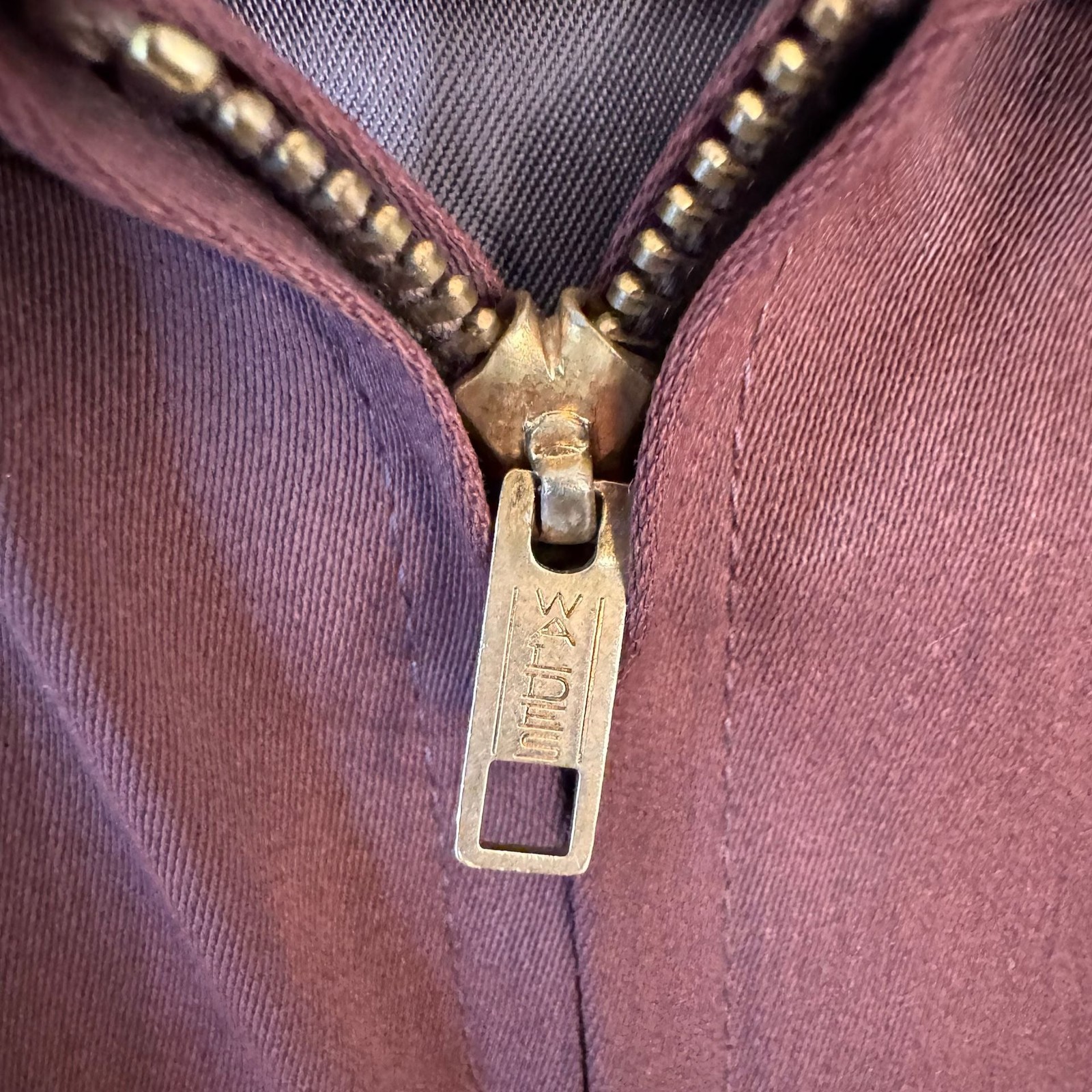 Vintage 1950s Hall American Sportswear Robert Hall Gabardine Zip Jacket