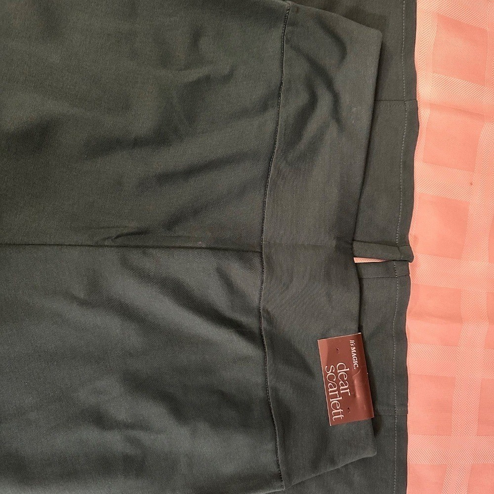 💚💙 NWT Dear Scarlett Magic flare pants deep teal 1X (14-16)—TTS 💚💙