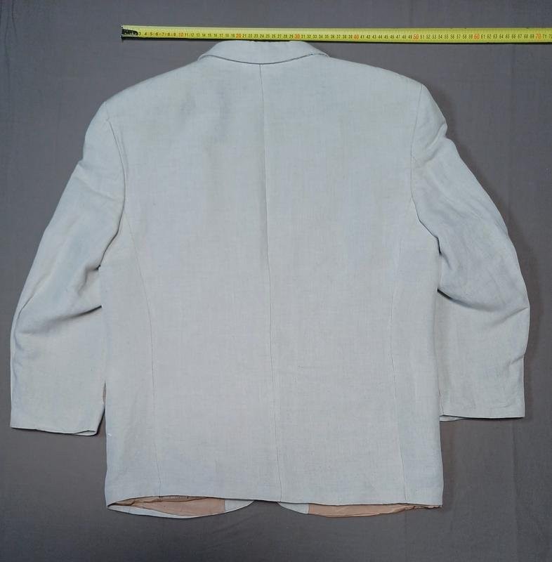 Men Paolo Negrato Blazer White Viscose 38 / M / 46