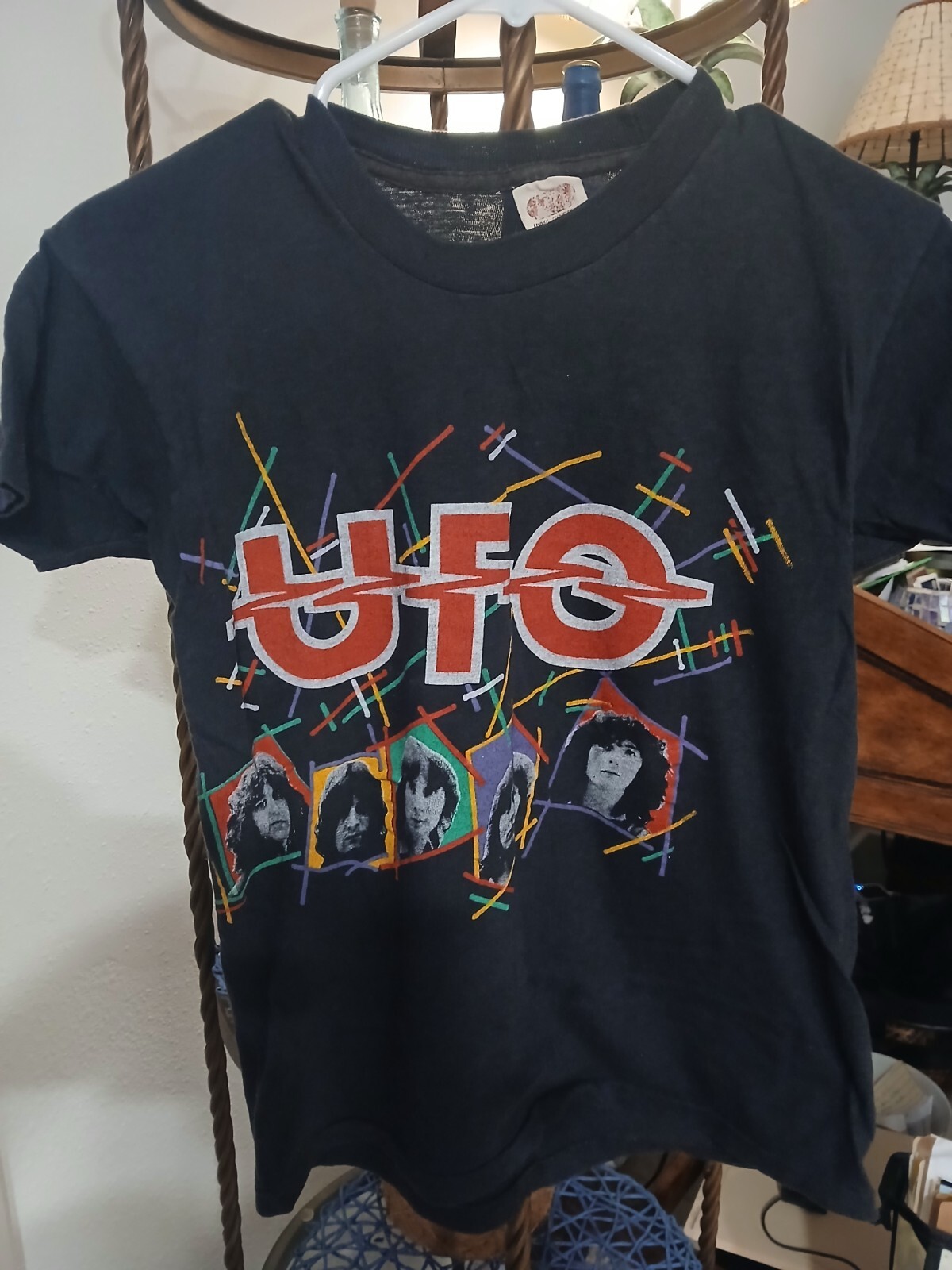 Vintage UFO 1981 AMERICAN TOUR CONCERT TSHIRT SMALL