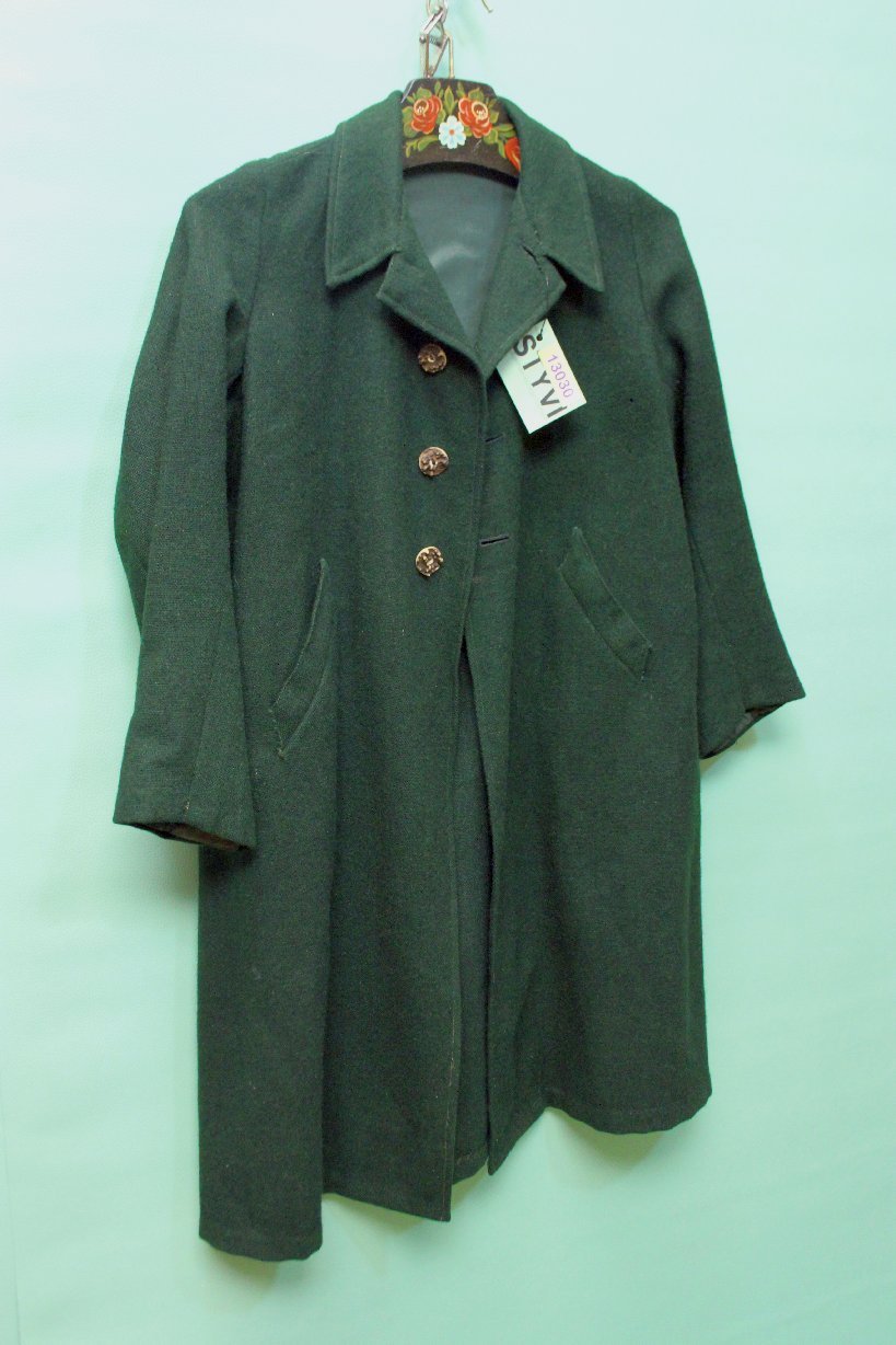 Ur-Alte Trachten Jacke grün Jungen ca 128 vintage Einzelstück Handarbeit Urig