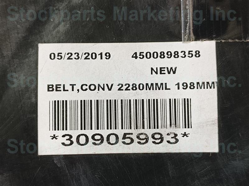 Habasit Belt, Conv 2280mml 198mm NEW NNB 30 Days Warranty Fast Shipping!