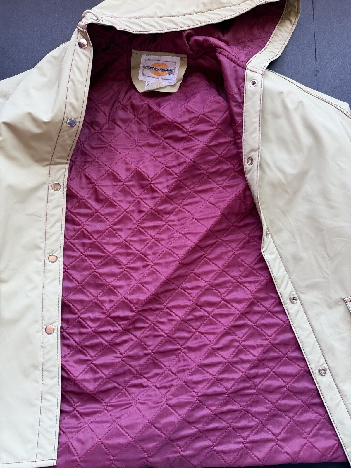 Vintage 70’s 80’s Items International Womens Raincoat Size Medium