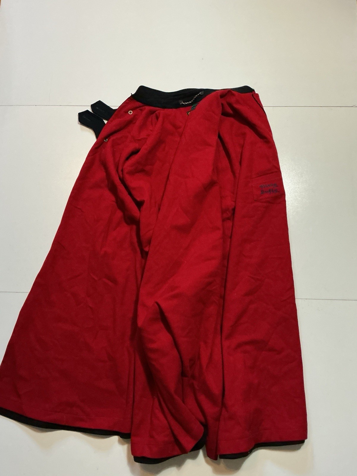 Vintage 40s 50s WWII Sterigarm Altro Work Shops Wool Nurses Uniform Cape Cloak