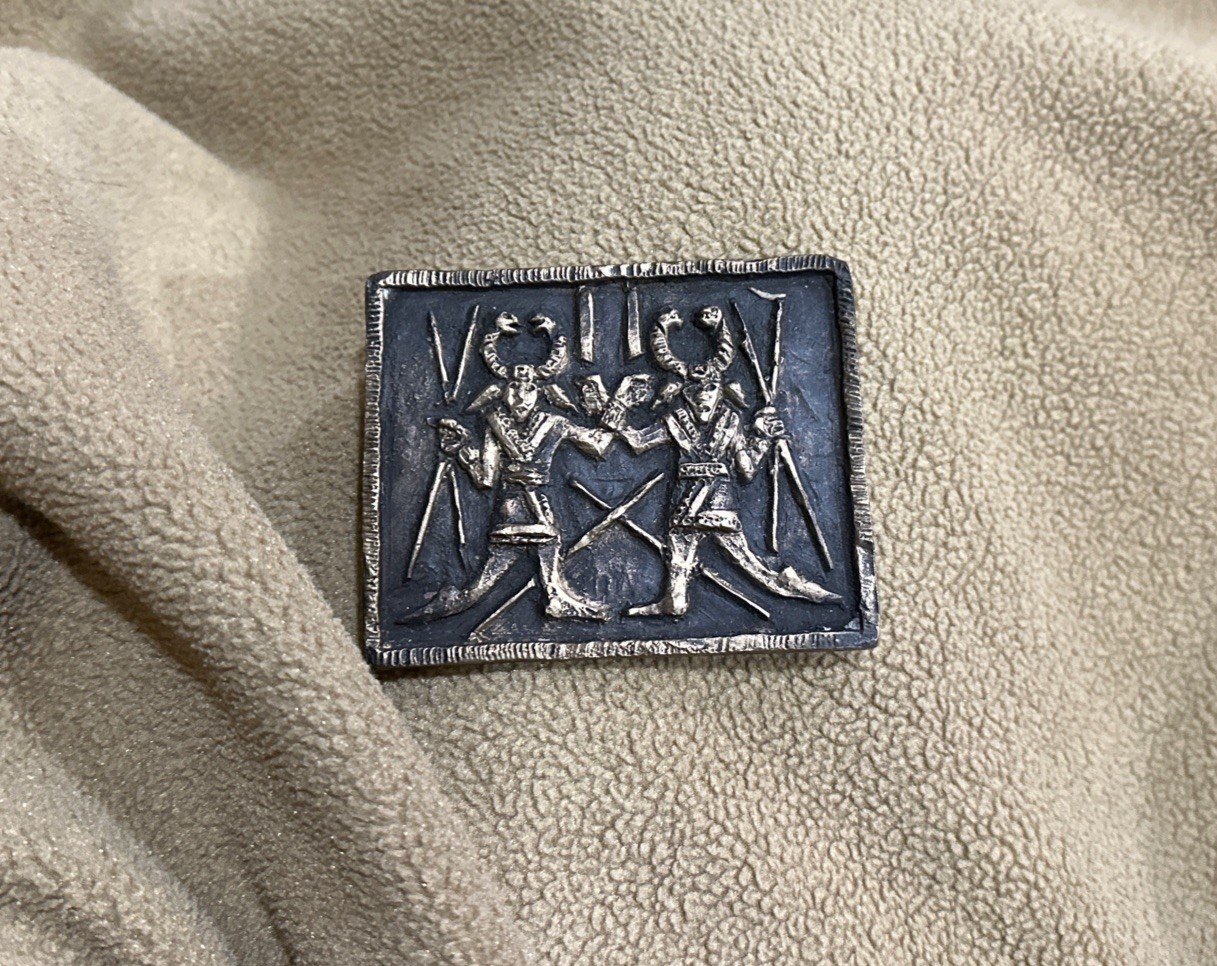 Bronze Viking Belt Buckle By Chris Levatino