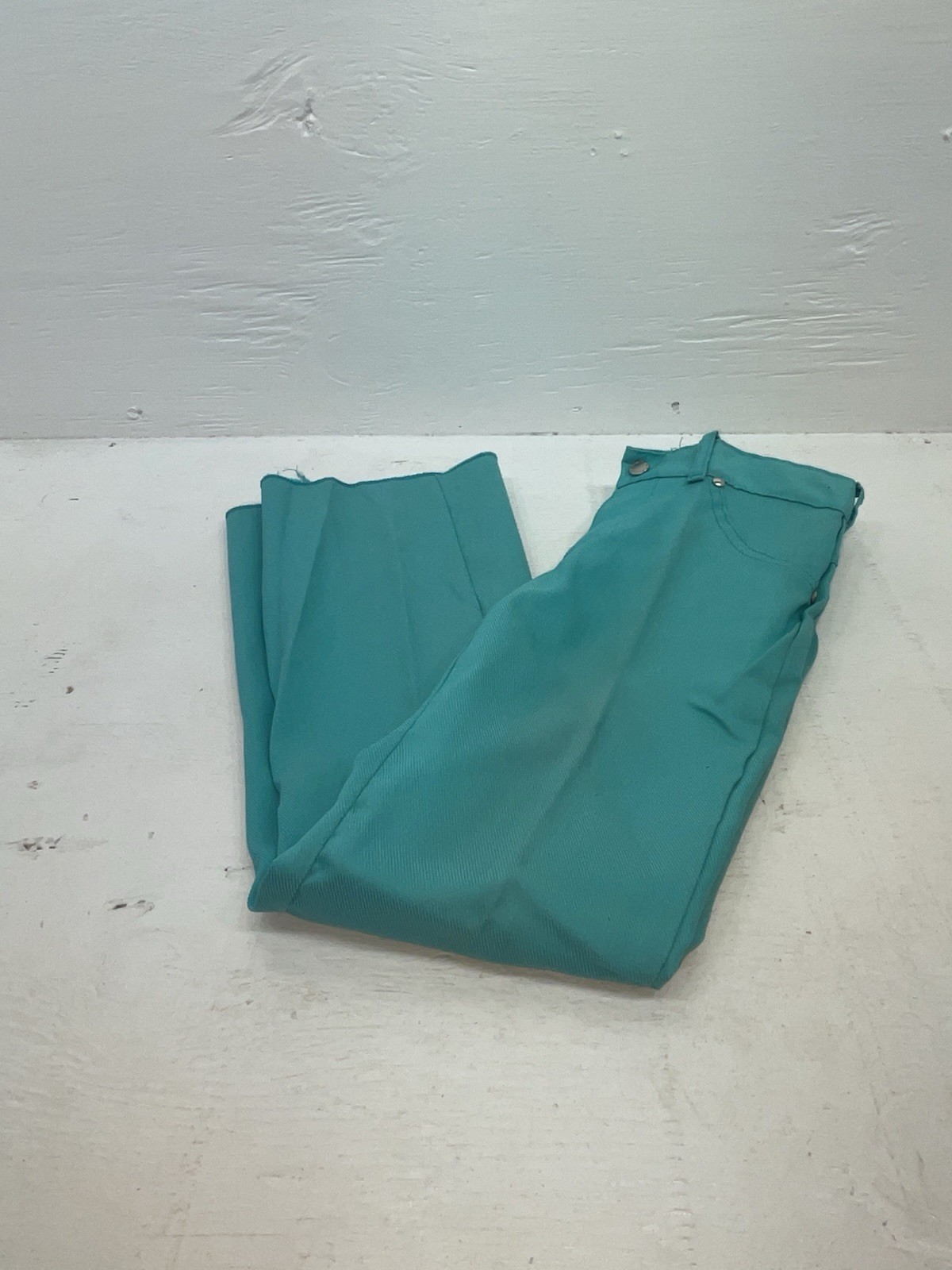 New Vintage Blue Karman Polyester Pants #43204 VV-83