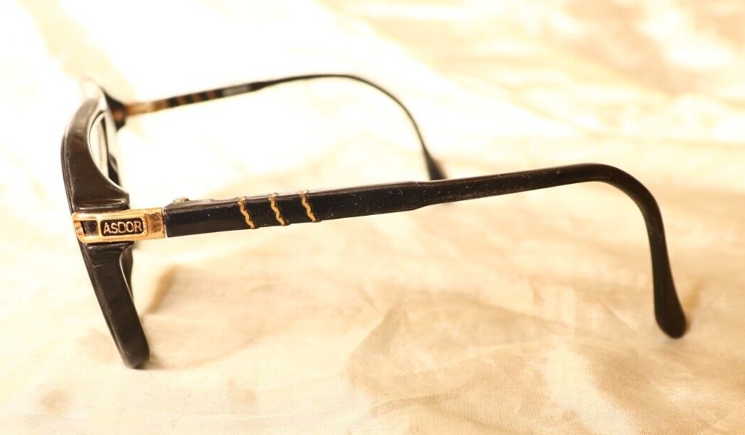 MADISON ASDOR Made in Italy Eyeglasses Frame Vintage Aviator Full Rim Glasses