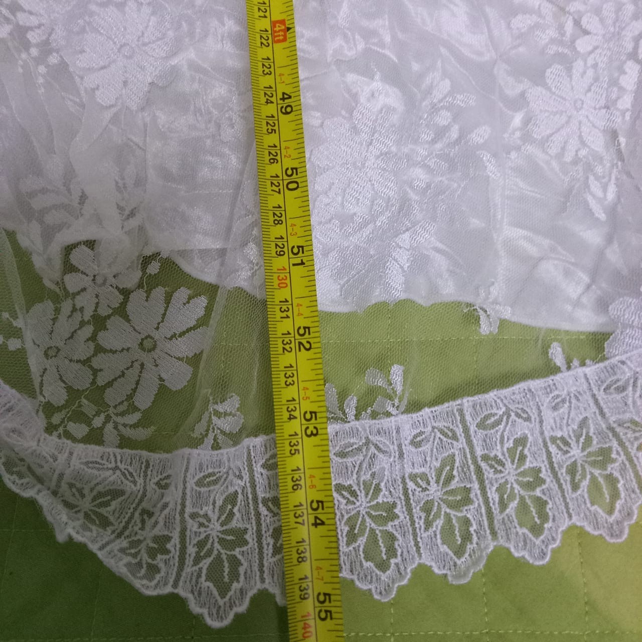 Vintage 80s 90s Pronuptia Paris White Long Sleeve Wedding Gown Dress | S