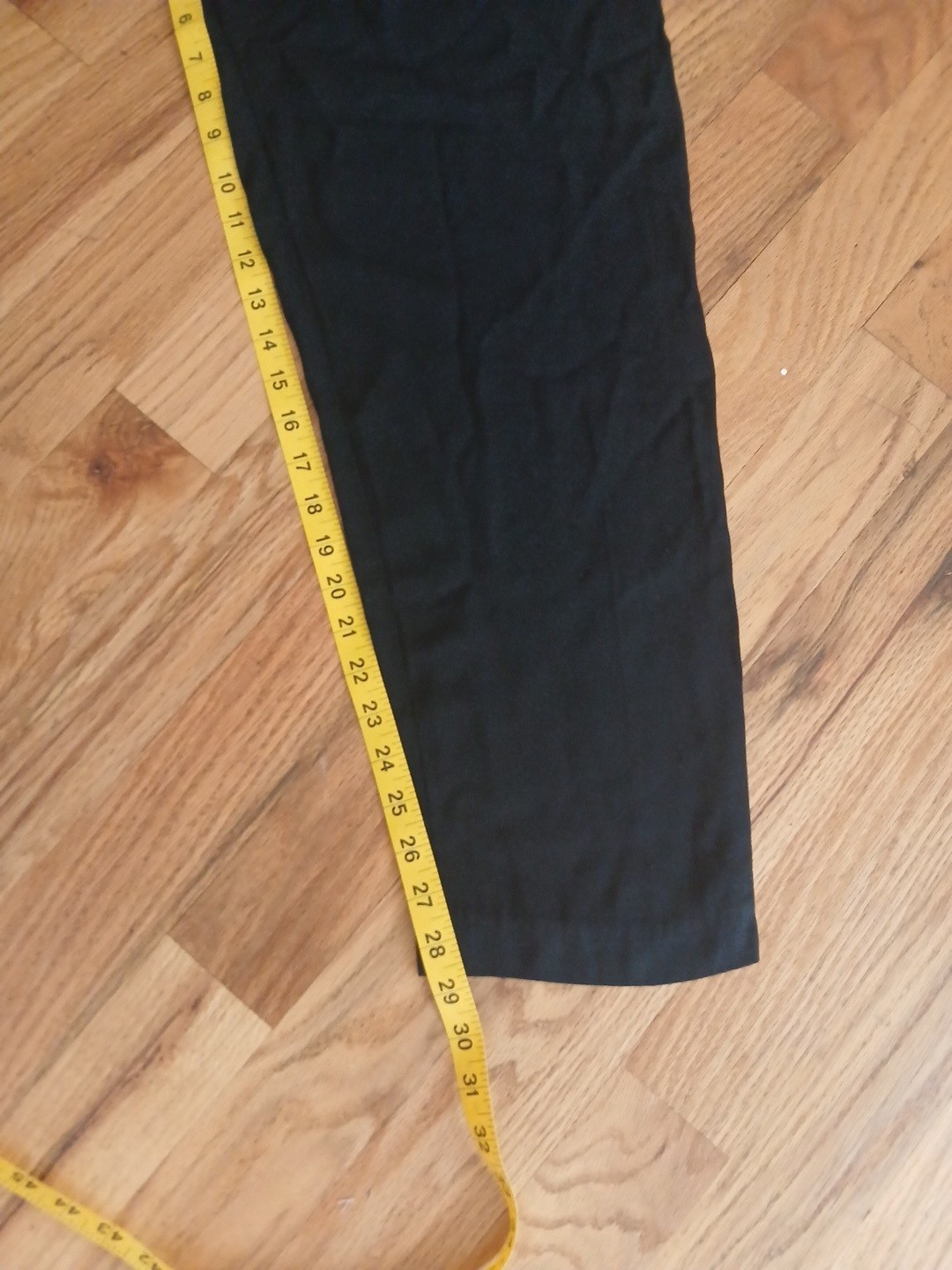 VTG Black 80s/90s Super High Waist Pleated Pants Made In USA Small