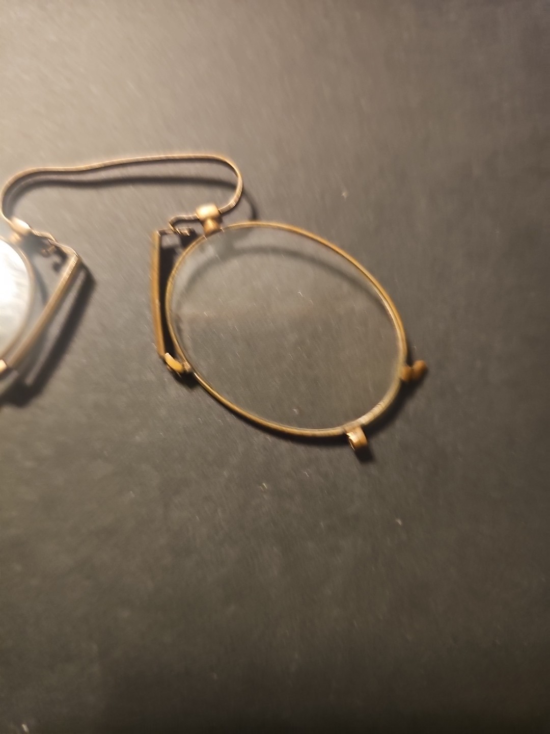 ✅ ANTIQUE PINCH, PINCE NEZ READING NOSE GLASSES SPECTACLES