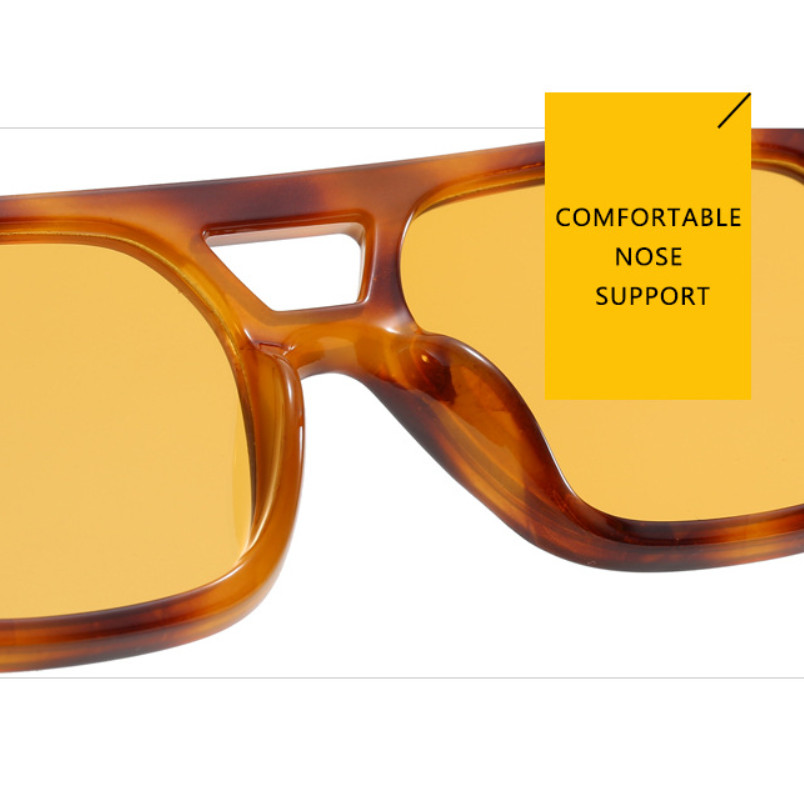 Classic Vintage Square Sunglasses for Women Men Retro 70s Shade Sunglasses