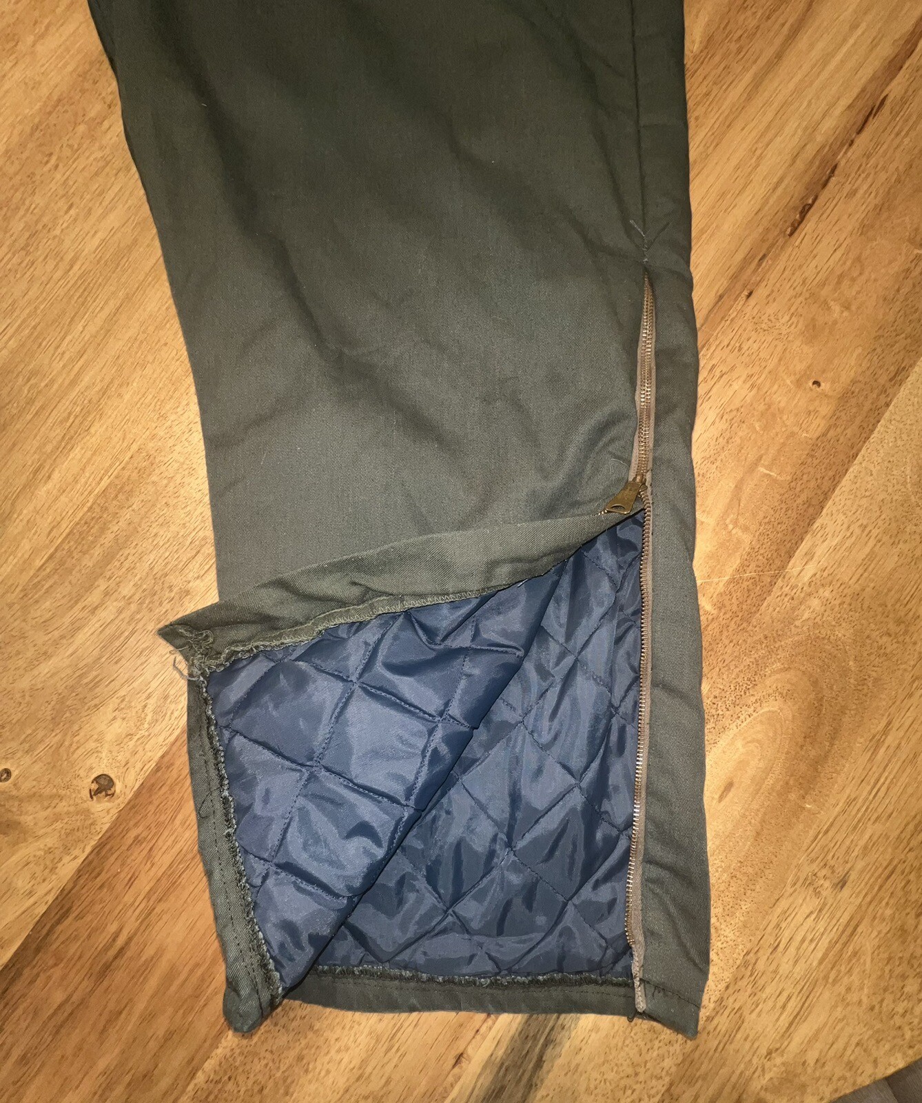 Vintage Sears Work Leisure Dark Green Insulated Coveralls Boiler Suit Men’s 2XL