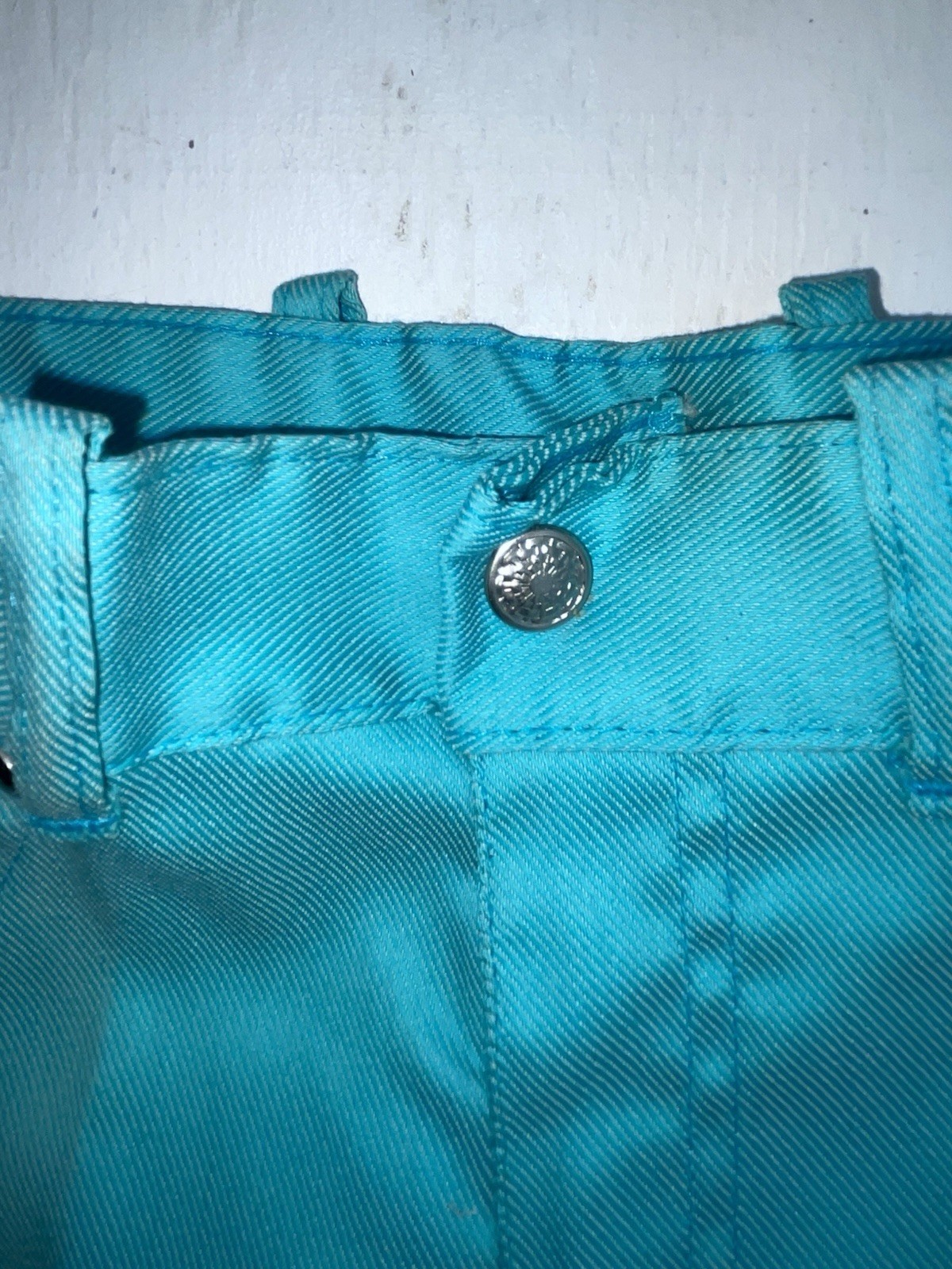 New Vintage Blue Karman Polyester Pants #43204 VV-83