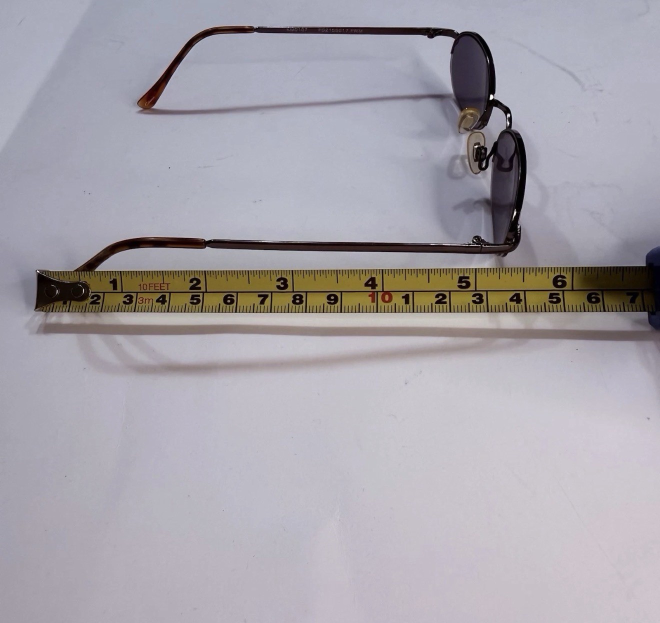 Vintage 90S Frame Sunglasses Tortoise With Case Dark Lenses