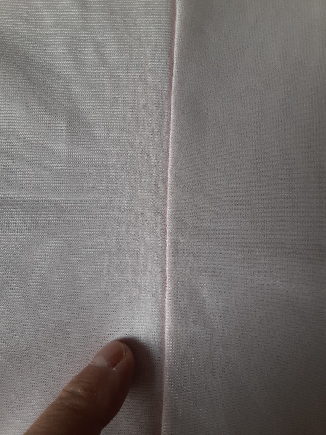 Vtg Pflegeleicht 46 M-L Pink Night Dress Slip Synthetic Lace Lingerie Knee Europ