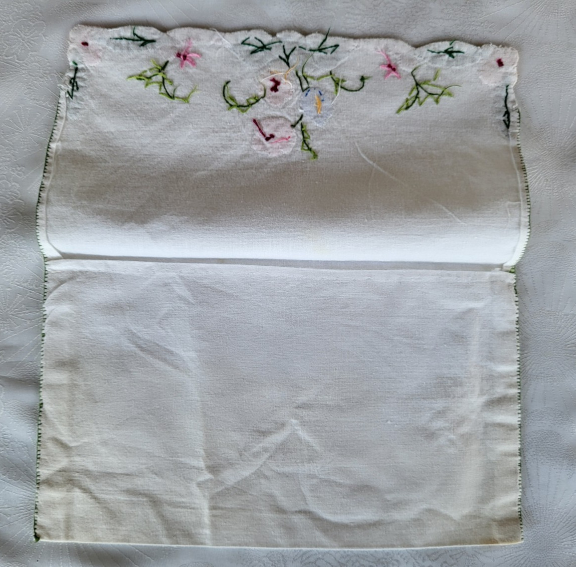 20 Vintage Silk Handkerchief Lot & Applique Hanky Keeper US Army Air Forces