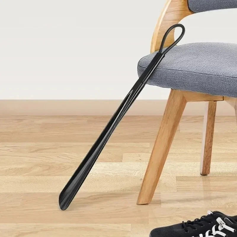 1 PC Extra Long flexible Plastic Shoe Horns Do Not Require Bending Durable Shoe*