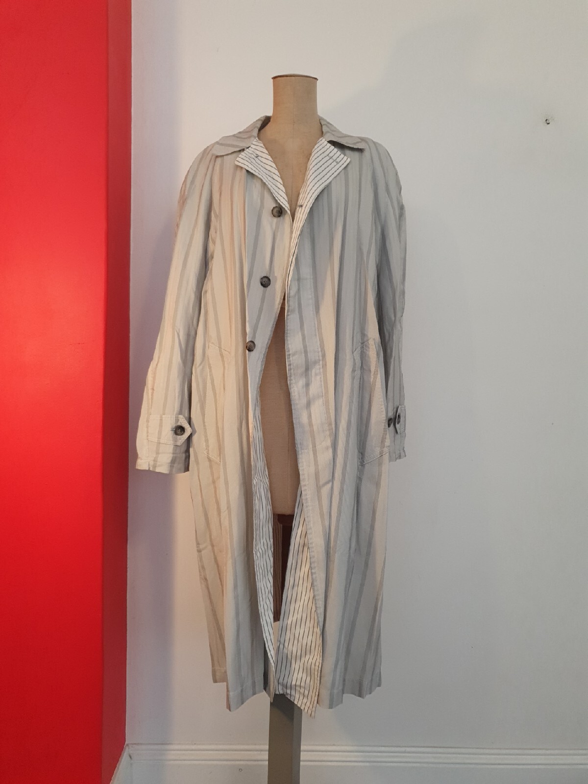 Vintage J. Francois Charles Per Piero Panchetti REVERSIBLE Coat Unisex Adults