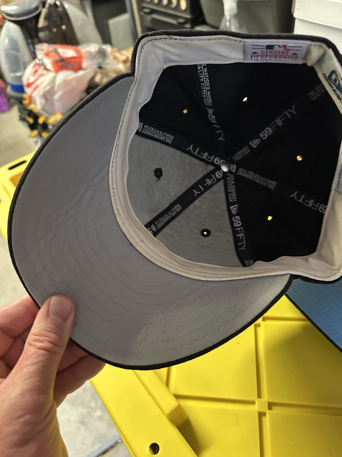 New Era 59FIFTY New York Yankees 90’s Hat Kanji 7 1/4 Vintage Pre Owned
