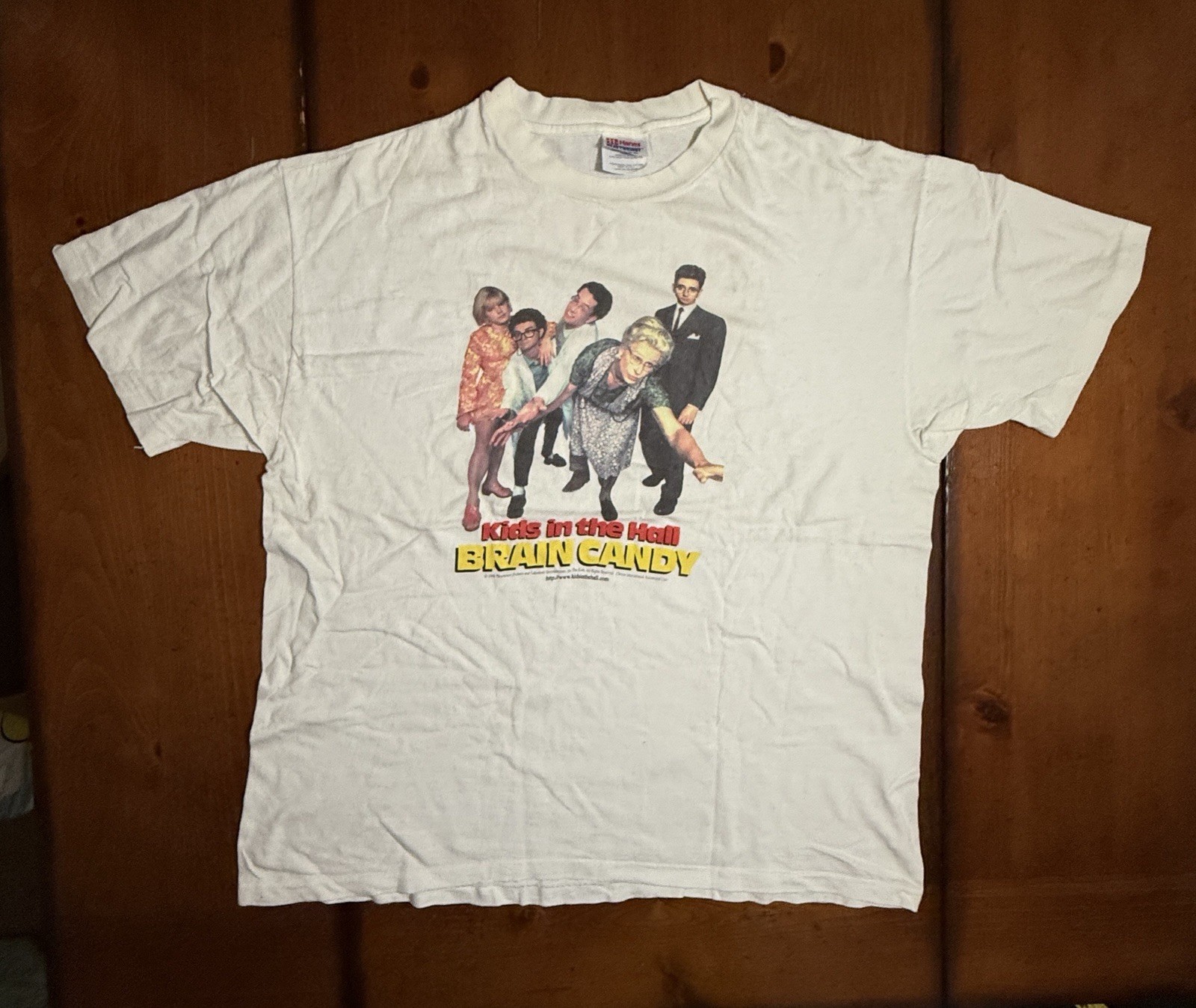 Vintage 90’s Kid’s In The Hall Brain Candy T Shirt 1996 Promotional XL Hanes