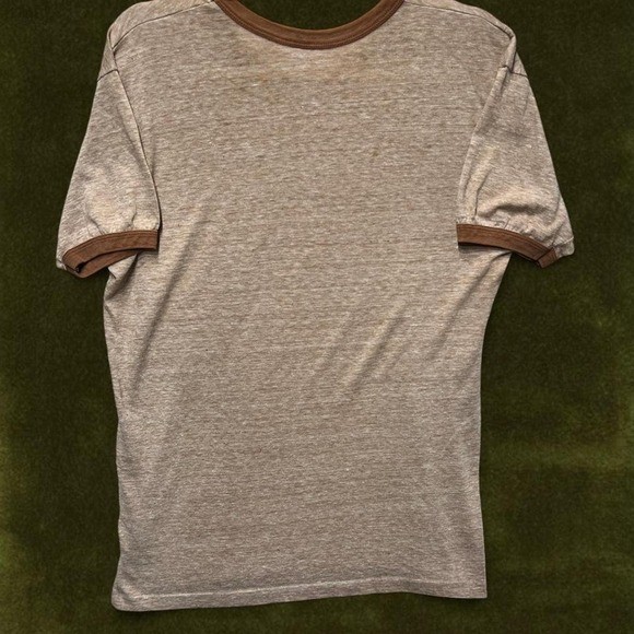 TRUE VINTAGE GRAIL 1970s Hanes Ringer Tee “NICK” – Modern Slim M/L