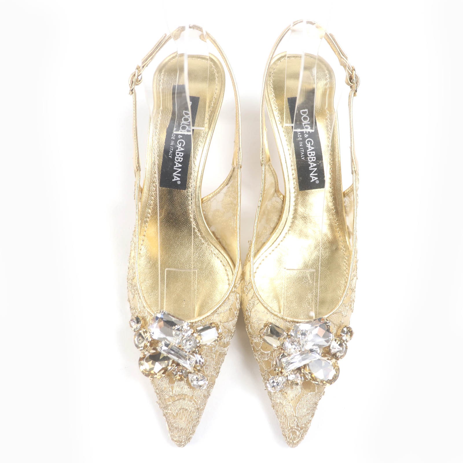 Dolce&Gabbana Rainbow Lurex Lace Pumps – DUTY FREE