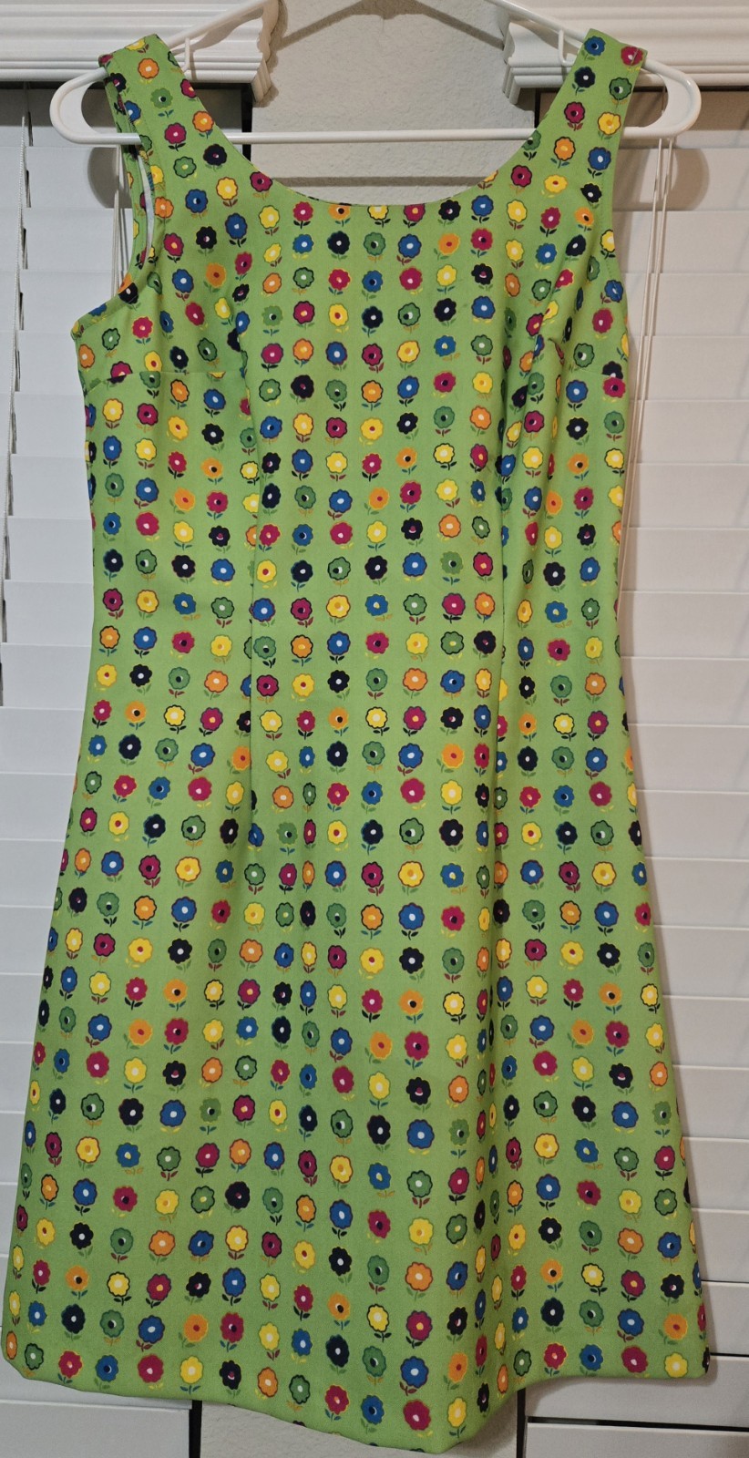 Vintage XOXO Floral Sundress, Whimsical, Garden Print, Y2K, Sz. S