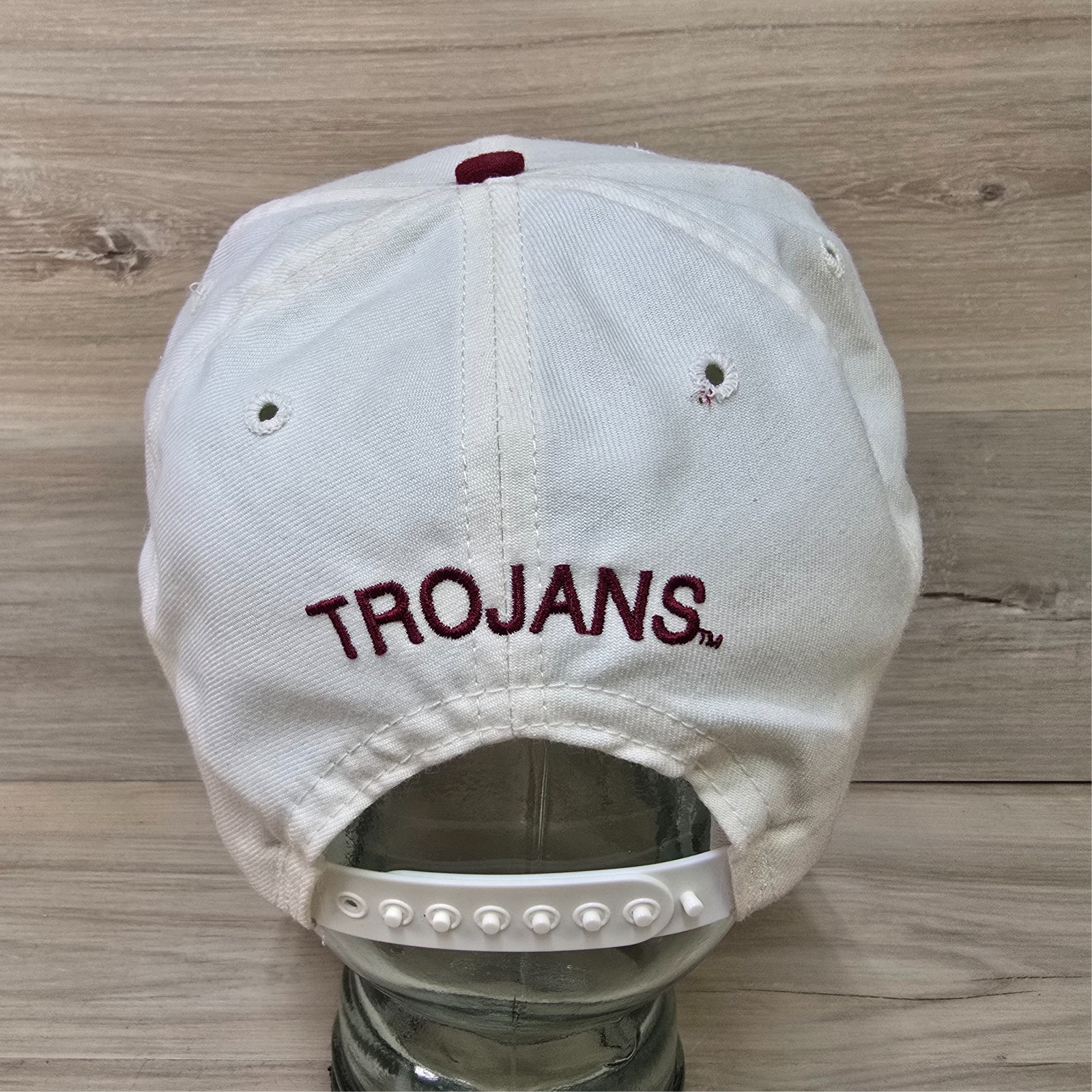 Vintage 90s New Era University of Southern California Trojans Snapback Hat