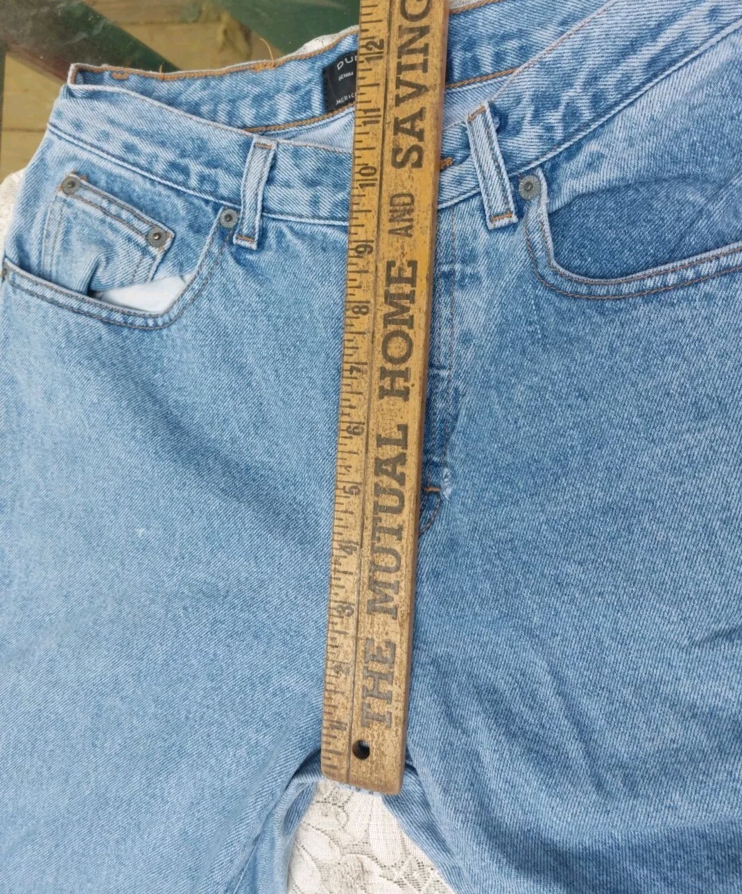 VINTAGE AMERICAN EAGLE OUTFITTERS DUNGAREES WOMEN’S SIZE 4 Reg MOM