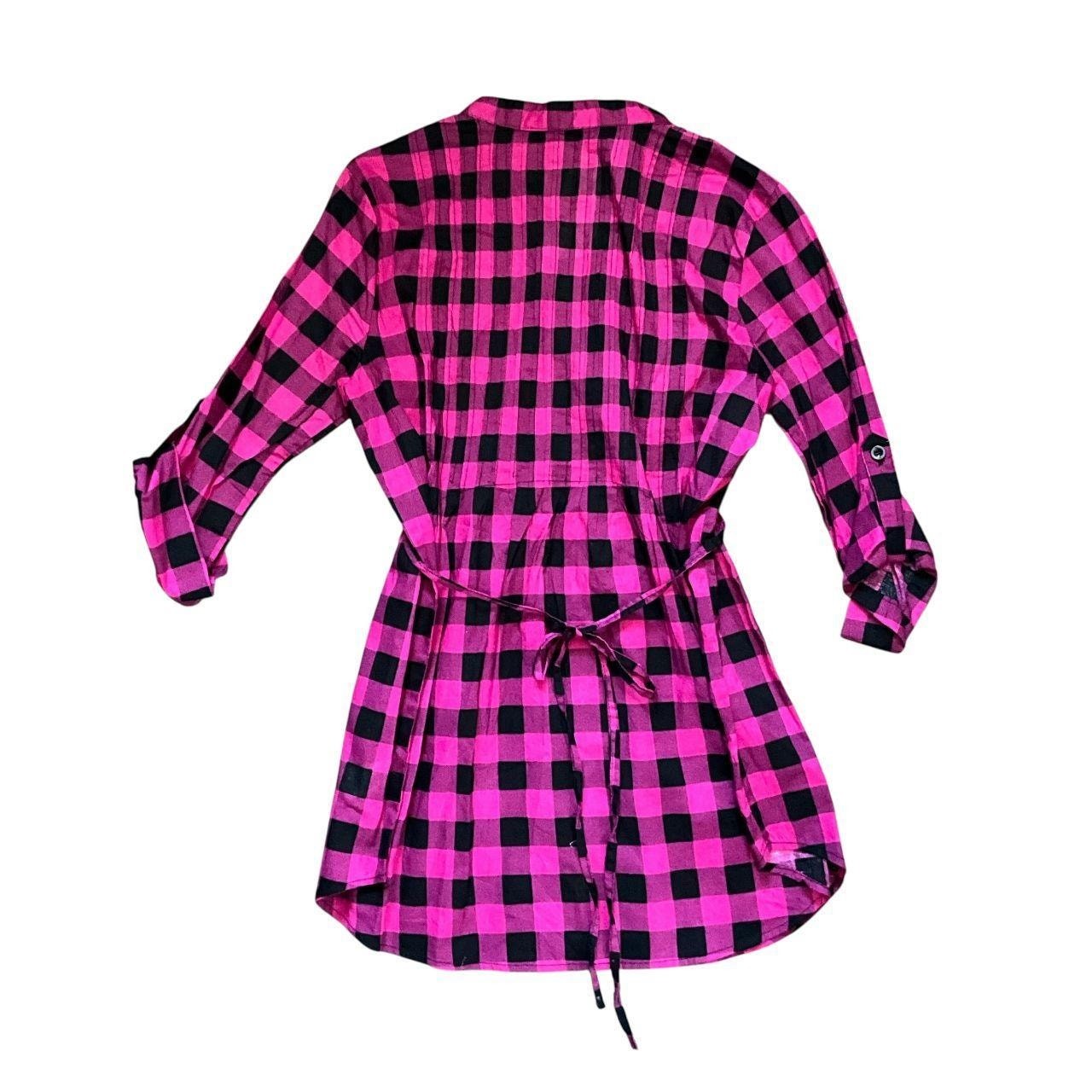 Miley Cyrus & Max Azria Disney Flannel w/Waist Belt: Y2K, 2000s