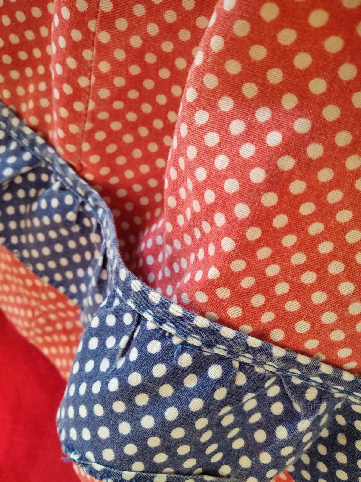 Vintage Soviet women’s polka dot dress 1980s USSR