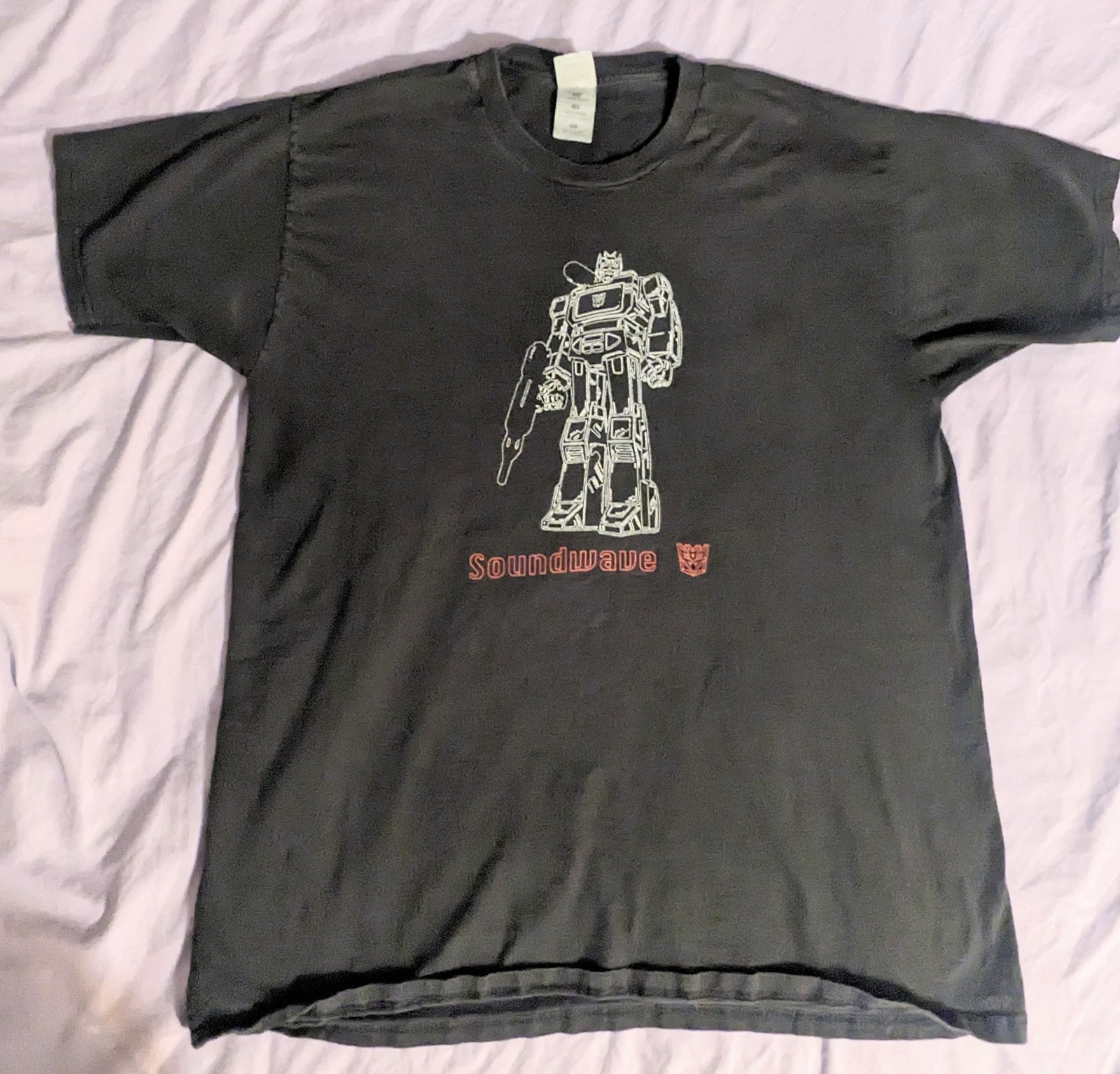 Vintage 2000 Transformers Soundwave T-Shirt Xl
