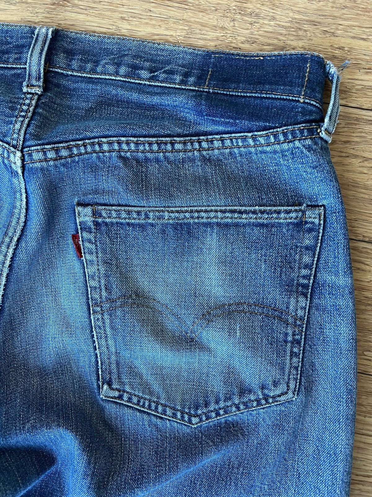Levi’s 501 Big E Selvedge 34×30 Late 60s/Early 70s USA Vintage Chain Stitch