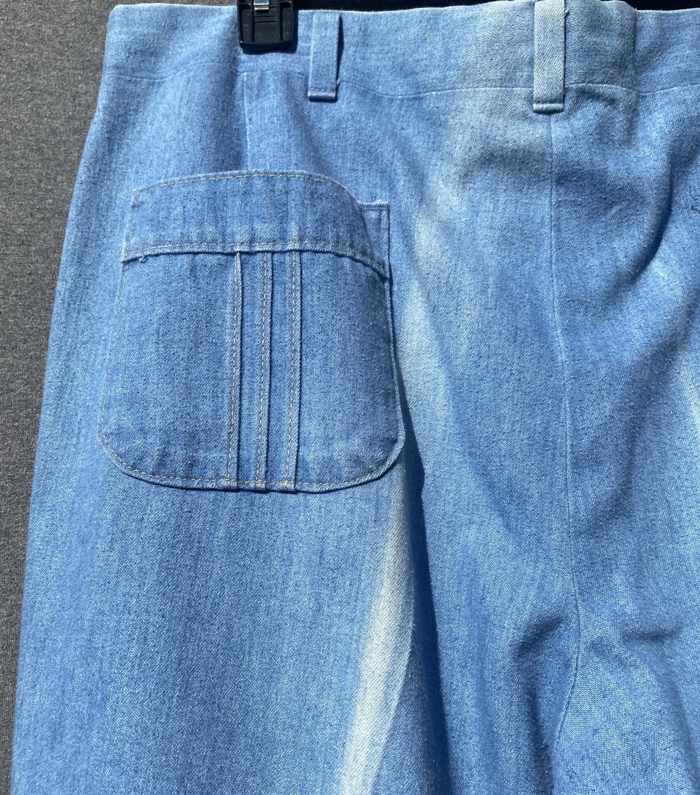 Vintage 70’s Sailor Jeans Straight Wide Leg The Gallery By Haggar W38 In30 L41