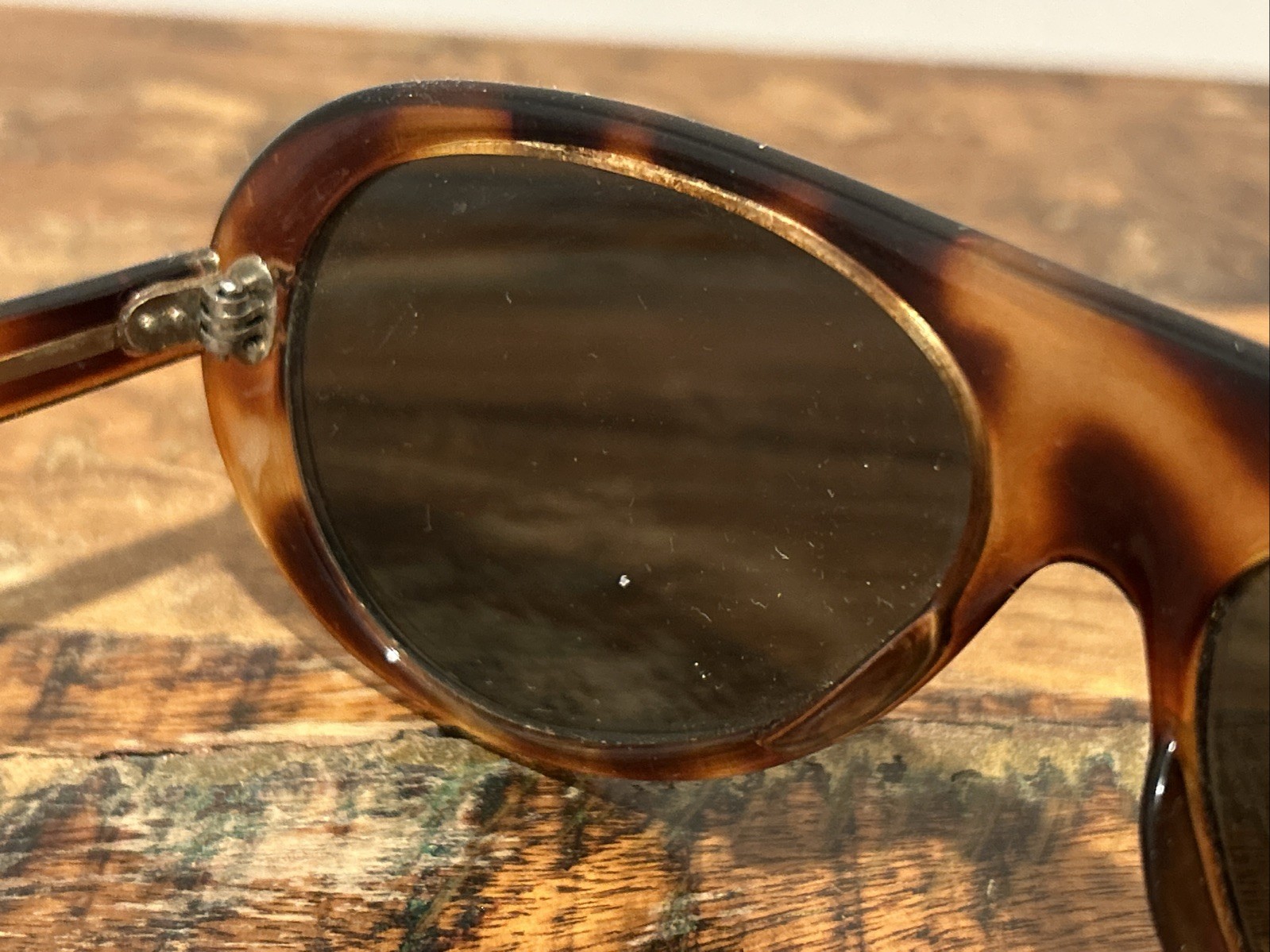 Vintage GH Japan Tortoise Aviator Sunglasses Brown Acetate Retro Oversized