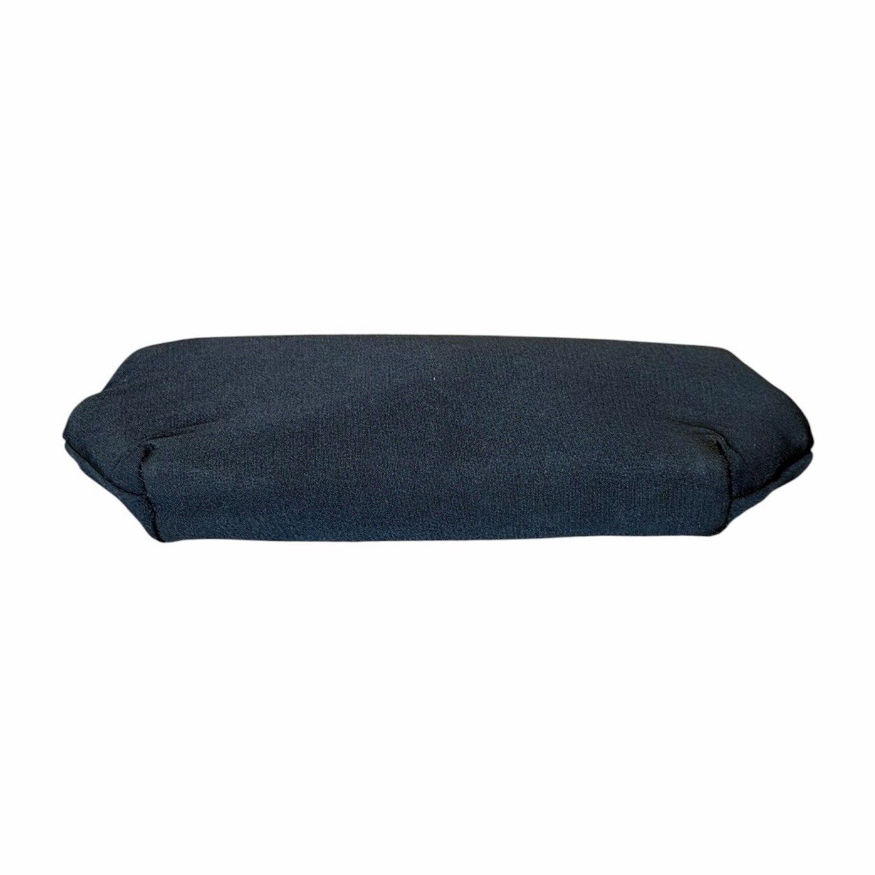 Vintage HL USA Black Satin Evening Clutch Kiss Lock Formal Cocktail Purse
