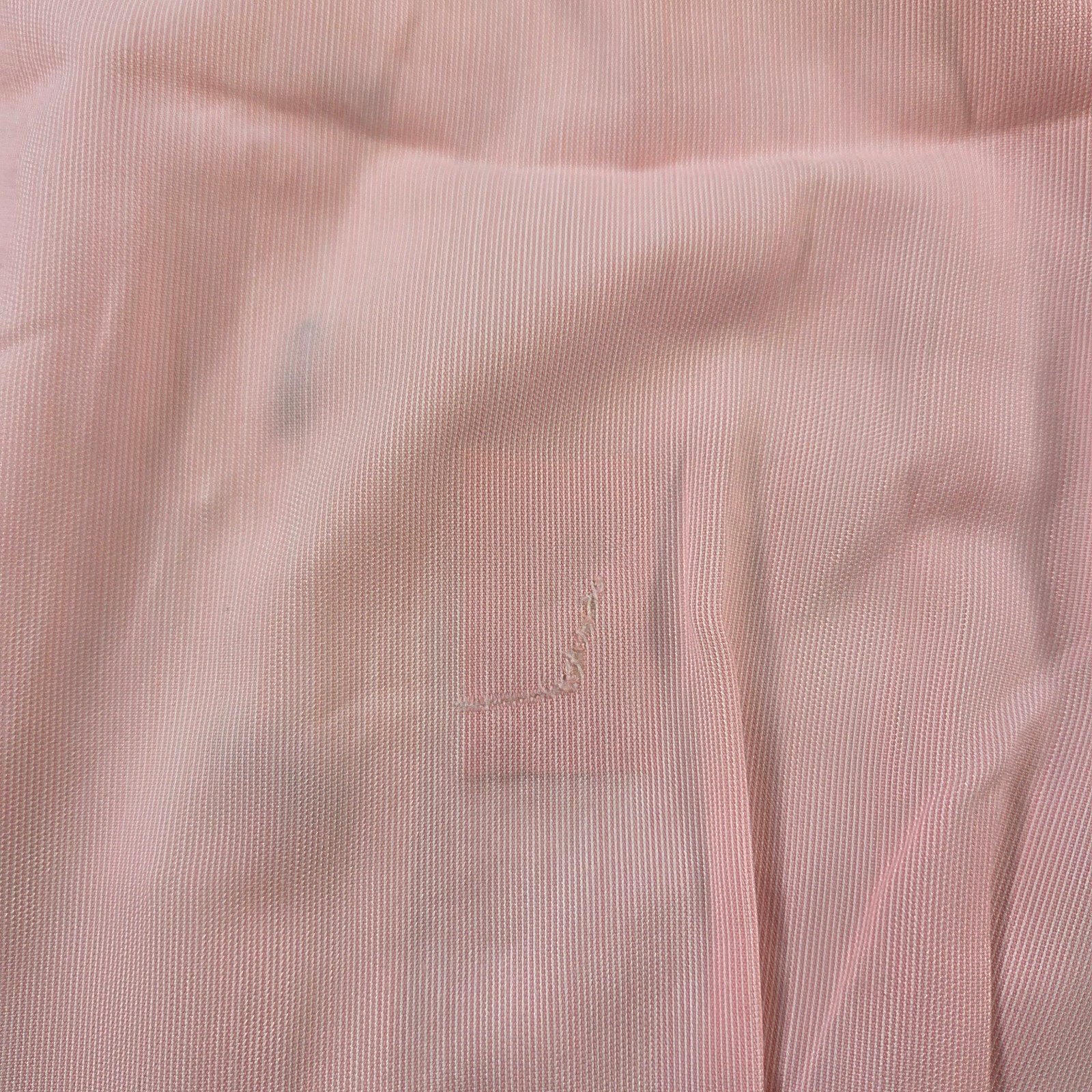 Vintage Nurse Uniform Womens XL 2XL Pink Dress Aldrich Sanforized 50s 60s