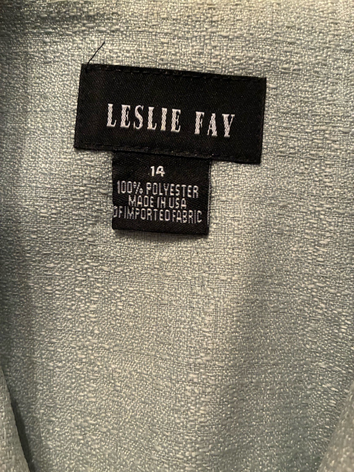 Vtg Leslie Fay 2pc Mint Green Jacket & Floral Pleated (Maxi) Skirt Size 14