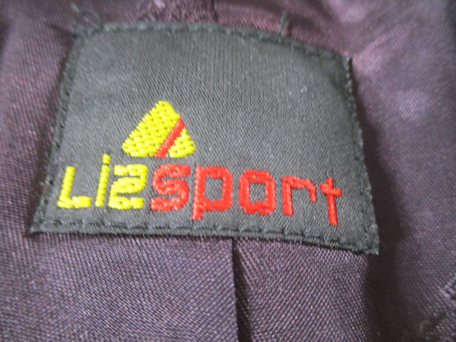 Vintage 80s Liz Sport Sports Coat Blazer Jacket Womens M Wool Blue 1 Button NWT