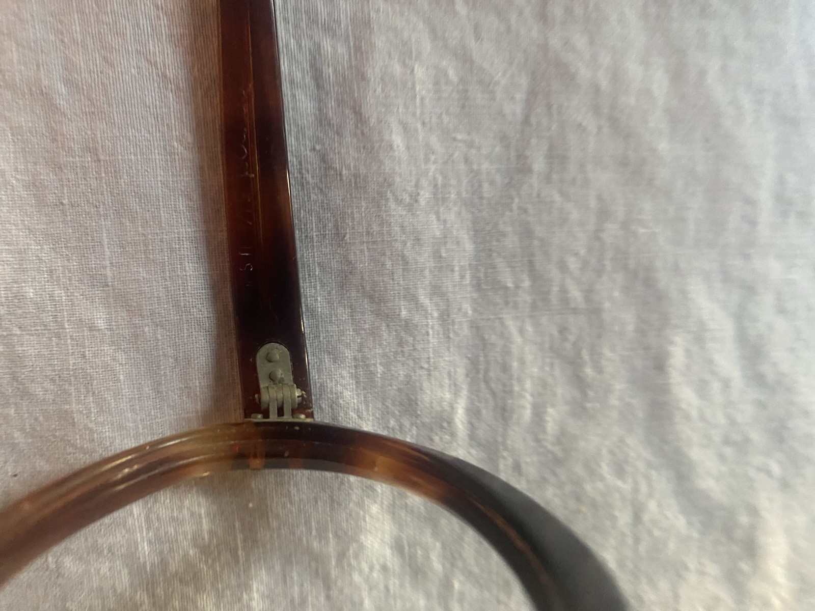 Foremost Round Vintage Eyeglass Frames Tortoise Plastic Without Prescription