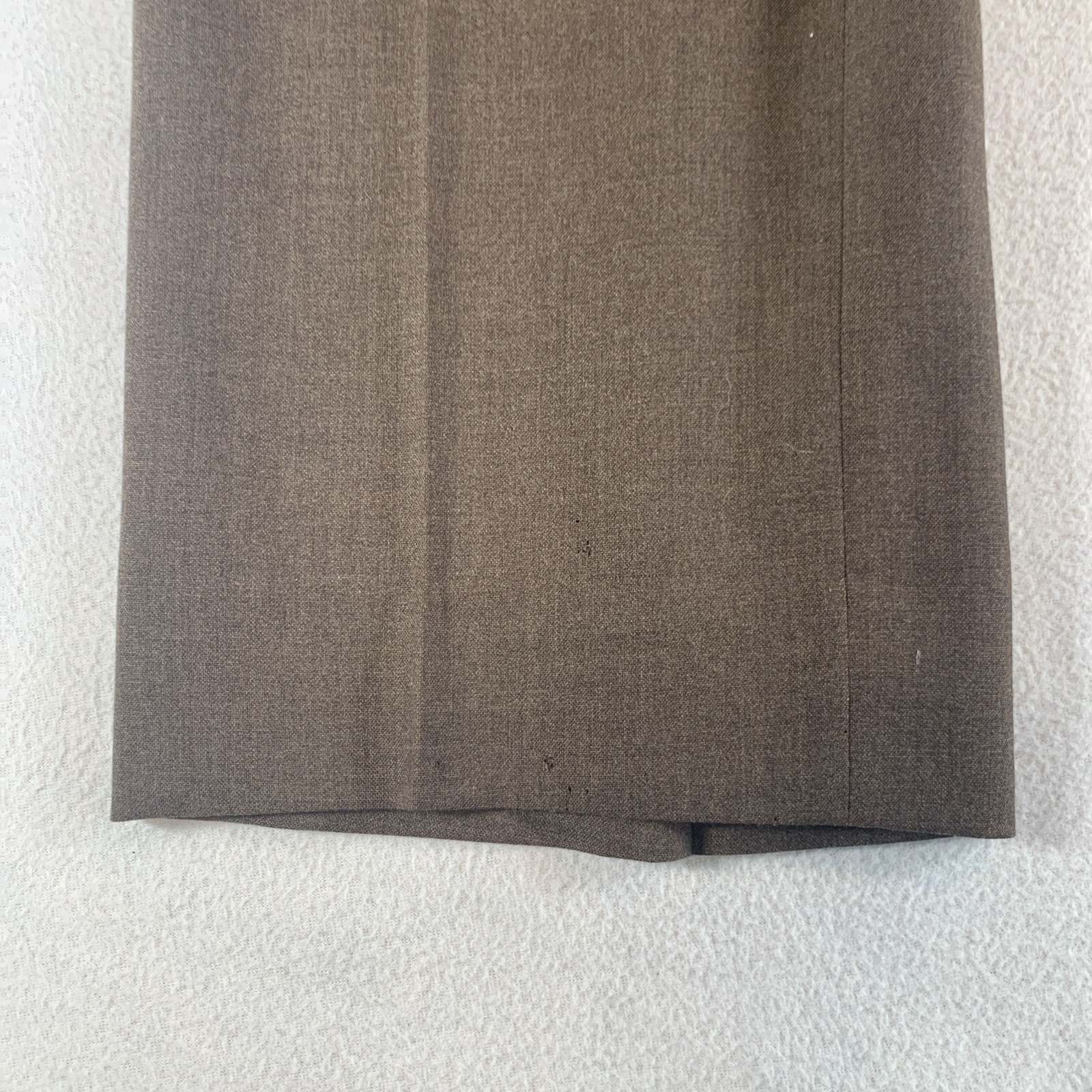 Vintage BENCHLEY LTD Dress Suit Pants Mens 37×30 Brown 100% Wool Made in USA